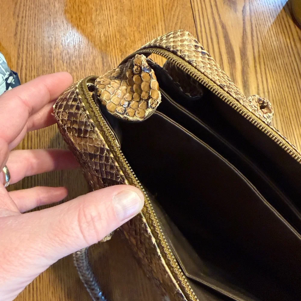Judith Leiber Python Vintage - Picture 12 of 15